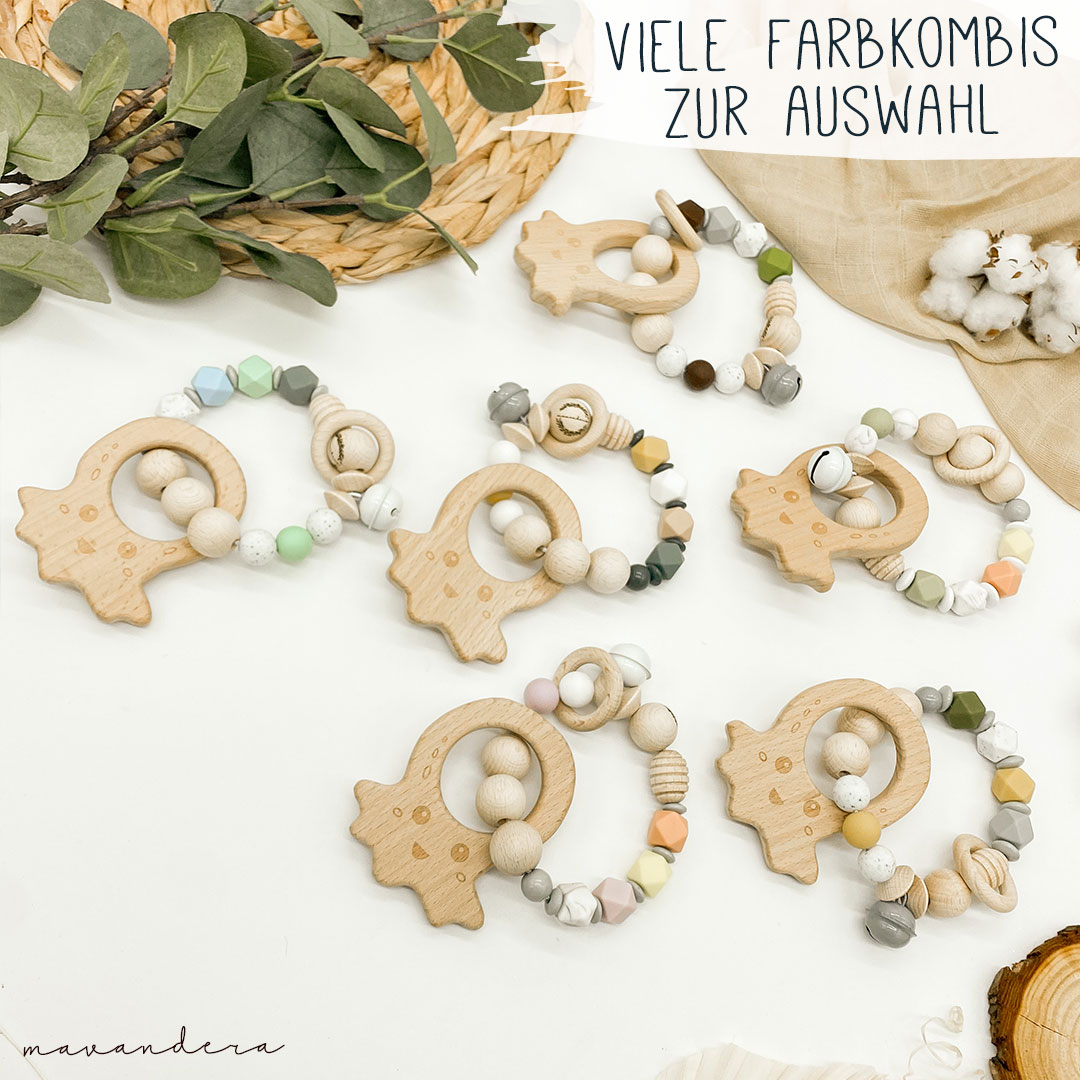 01-6336 Greifring | Qualle | freie.Farbwahl Greifring | Qualle | freie.Farbwahl – Bild 1