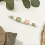 Zahnungswurmi Grün | Weiss | Rose-Sparkle