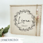 Erinnerungskiste - Kranz.Sophie | individuell (Schreibschrift) – Bild 2