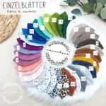 Einzelblatt | freie Farbwahl