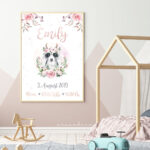 Geburtsdaten-Poster | Waschbär.emily – Bild 3