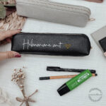 Stifte Etui | Hebamme mit Herz (Text frei wählbar)