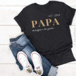 PAPA Est - Herzschrift | Shirt, Sweater, Hoodie