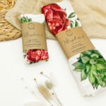 Premium Musselintuch - succulent.roses