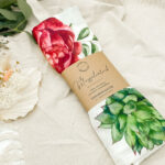 Premium Musselintuch - succulent.roses – Bild 2