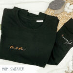 Mom + Kindernamen | Shirt, Sweater, Hoodie, Tasche