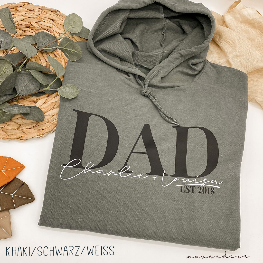Dad-hoodie-new PAPA 2.0 Design | Shirt, Sweater, Hoodie – Bild 1