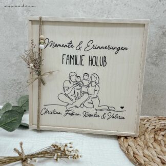 Erinnerungskiste - Familienbox #2 | individuell