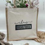 Jute Tasche midi | chaos.koordinatorin