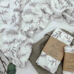 Premium Musselintuch - Zweige.braun – Bild 2