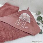 Baby-Kapuzenhandtuch | personalisiert (in 10 Farben) – Bild 2
