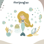 Wechselkleidung Beutel personalisiert | Rainbow, Dino, Meerjungfrau, Bagger, Traktor, usw. – Bild 11