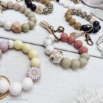 Schlüsselanhänger.Armband | freie Farbwahl - mit/ohne Quaste – Bild 3