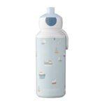 Trinkflasche Pop-up SAILORS Bay Mepal 400ml | Little Dutch