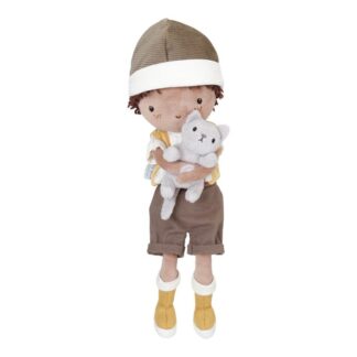 Kuschel Puppe JAKE mit Kätzchen | 35 cm