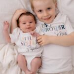 Geschwister Set.candy / kleiner Bruder / große Schwester - Shirt, Body, Pulli