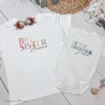 Geschwister Set.candy / kleiner Bruder / große Schwester - Shirt, Body, Pulli – Bild 2