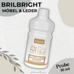 Putzmittelprobe | BRILBRIGHT (Möbel/Leder)