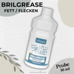 Putzmittelprobe | BRILGREASE (Fett/Flecken)
