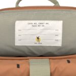 Kindergartenrucksack Rolltop - Happy Prints, Karamell – Bild 4