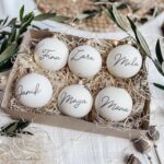 SPARSET 6 Stk. Weihnachtskugeln | 6 cm oder 8 cm Echtglas mundgeblasen matt – Bild 6