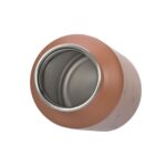 Edelstahl Kinder Trinkflasche - Happy Prints, Karamell | Gravur Name möglich – Bild 3