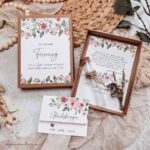 Geschenkbox Firmung/Erstkommunion - Floral | Geldgeschenk liebevoll verpacken