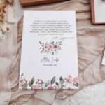 Geschenkbox Firmung/Erstkommunion - Floral | Geldgeschenk liebevoll verpacken – Bild 2