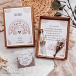 Geschenkbox Taufe - rosé | Geldgeschenk liebevoll verpacken