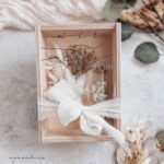 Geschenkbox Hochzeit | wir - für immer.. | Trockenblumenstrauß