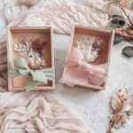 Geschenkbox | Glück ist .. Mama/Oma | Blumenbox | Trockenblumenstrauß – Bild 3
