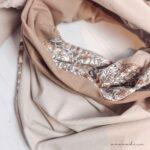 mixed schal - FRIDA:BEIGE:CAPPUCCINO – Bild 2