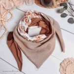 mixed schal - MONA:BEIGE:BRAUN:CAPPUCCINO – Bild 2