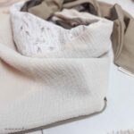 mixed schal - SOPHIE:OFFWHITE:KHAKI:OLIVE – Bild 2