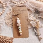 Schutzengel Karte & Schlüsselanhänger | weiss.salbei