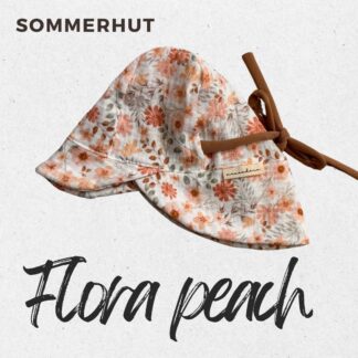 Sommerhut - Musselin | Flora-peach