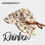 Sommerhut - Musselin | Rainbow-Braun