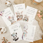 SALE // Meilensteinkarten - Baby 1. Jahr | boho Stil – Bild 2