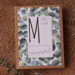 SALE // Meilensteinkarten - Schwangerschaft | Eukalyptus