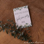 SALE // Meilensteinkarten - Schwangerschaft | Eukalyptus – Bild 6