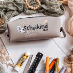 Stifte Tascherl - Schulkind | Astronaut / Fußball / Blümchen - personalisiert möglich – Bild 5