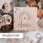 Spardose - Regenbogen "Anna"
