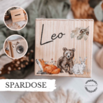 Spardose - Waltiere "Leo"