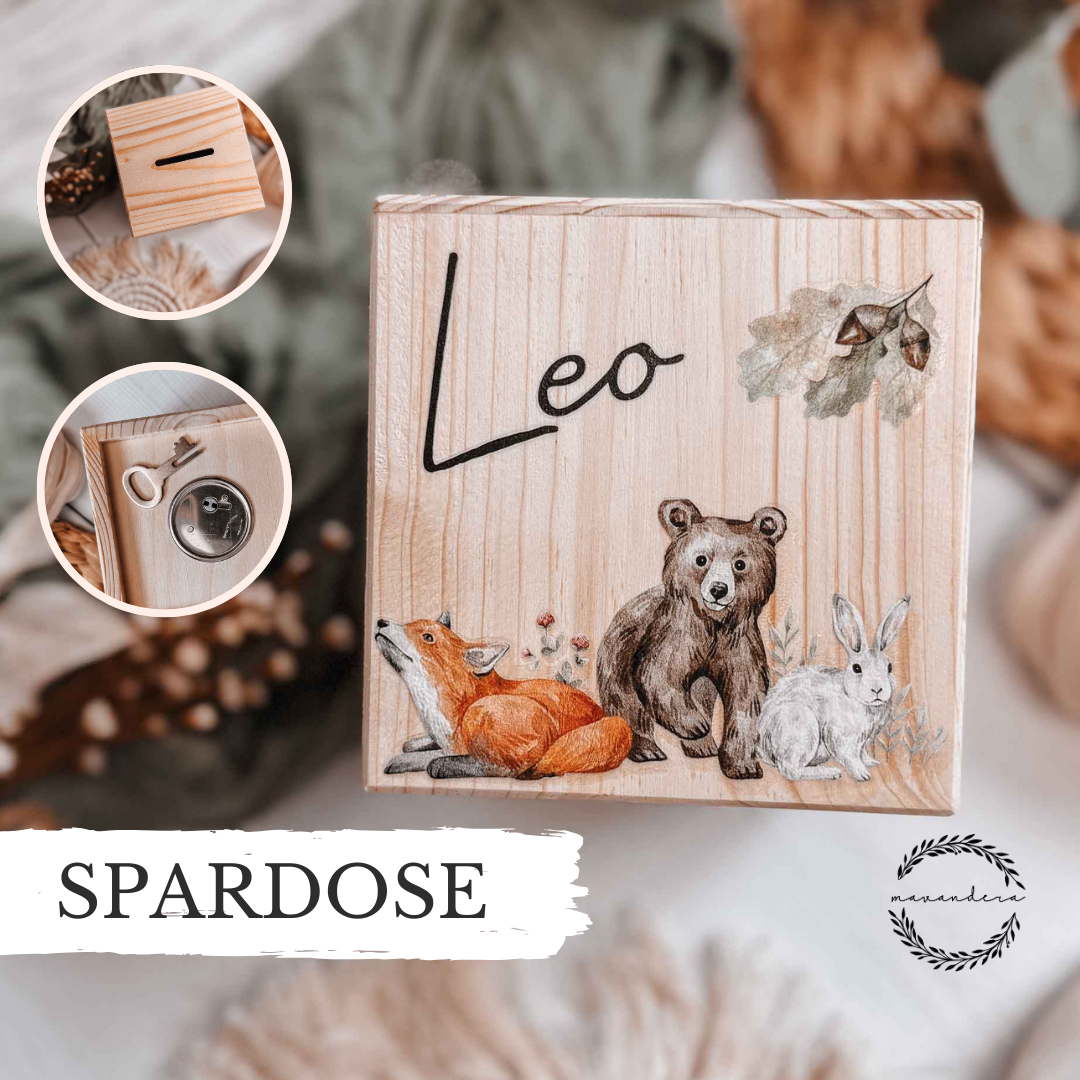 Spardose Leo Spardose - Waltiere "Leo" – Bild 1