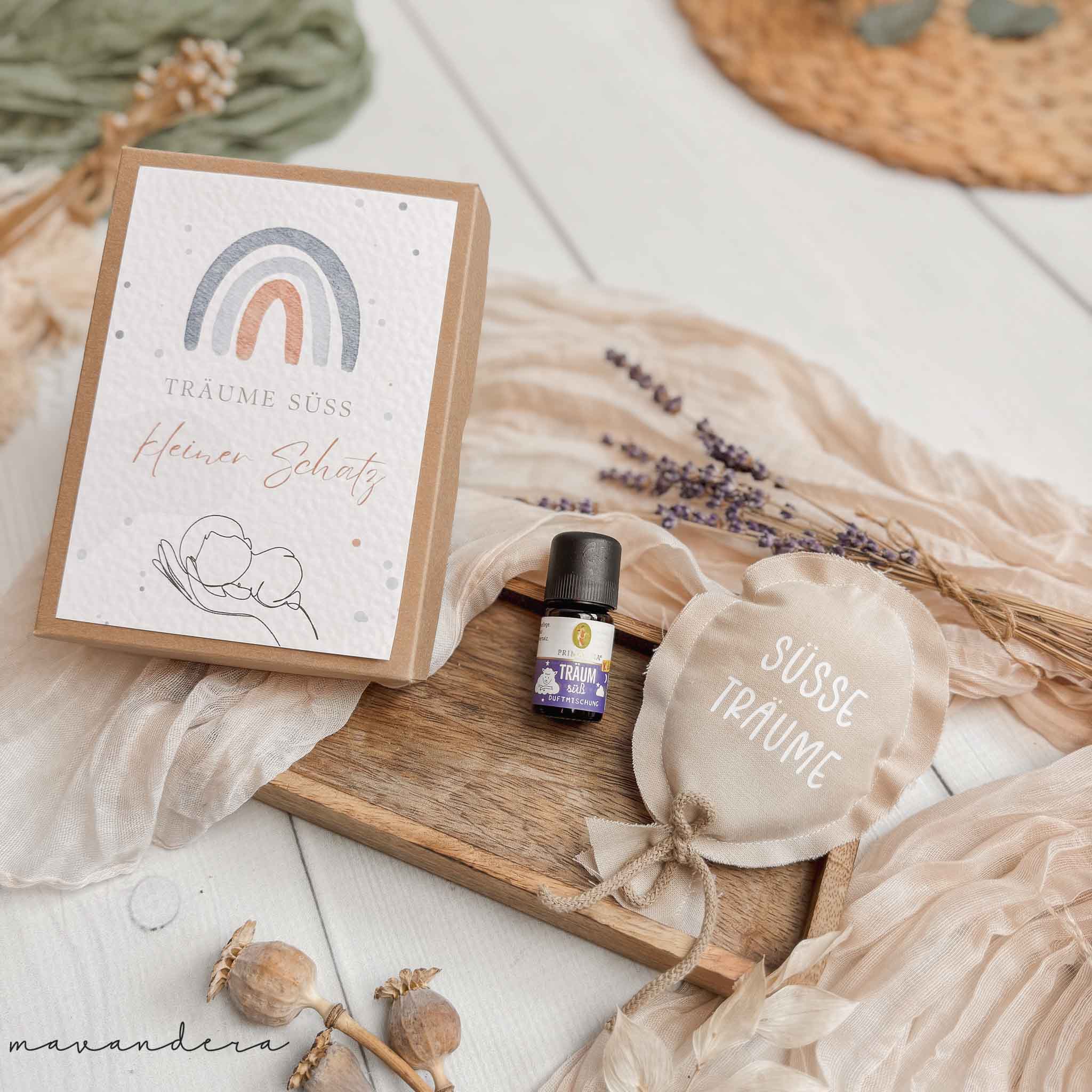 Träum Süss Box-2 Träum Süss Box - kleiner Schatz | Duftkissen + ätherisches Öl – Bild 1