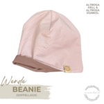 Wendebeanie | Altrosa Hell + Altrosa Dunkel