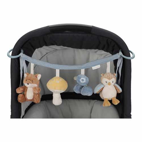0033588_wagenspanner-forest-friends Kinderwagenkette Forest Friends - Maxicosi | Little Dutch – Bild 1