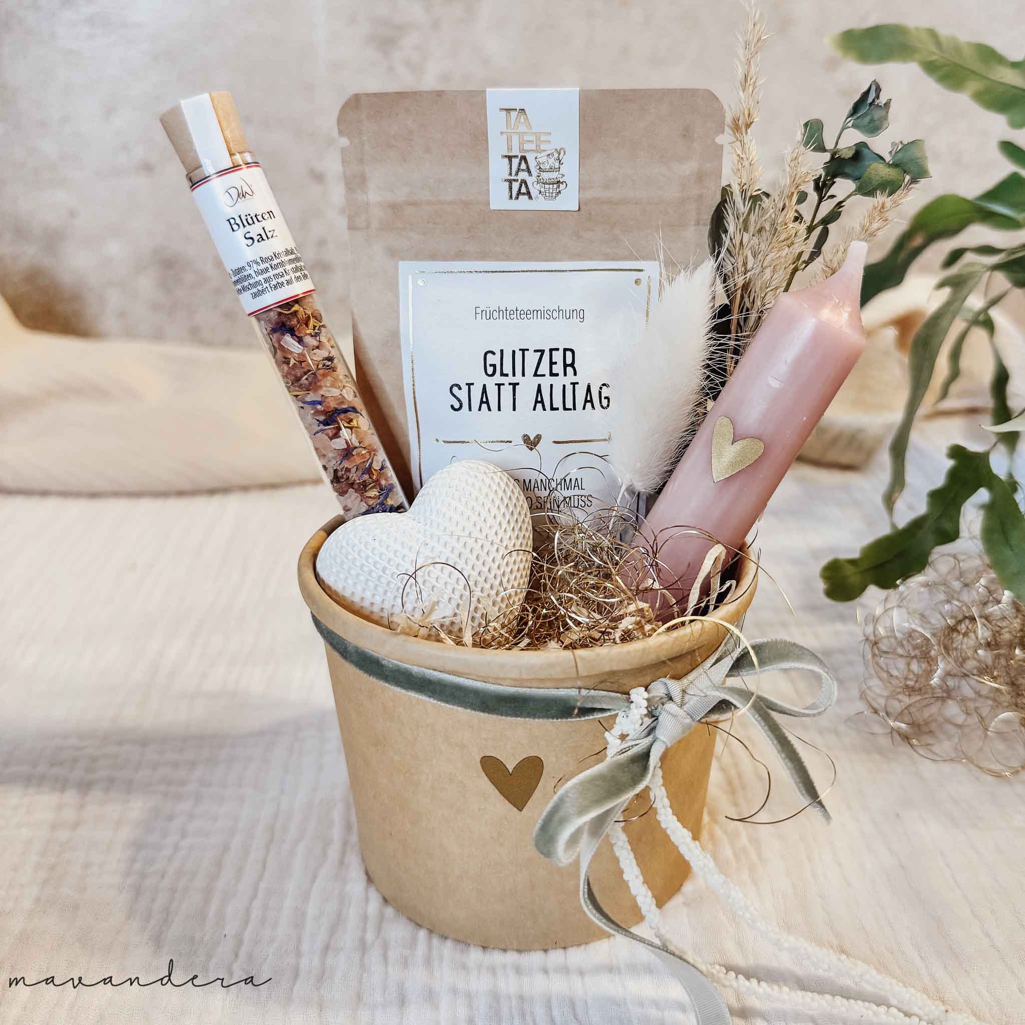 Geschenkset - Glitzer statt Alltag Geschenkset - Glitzer statt Alltag | Herz – Bild 1