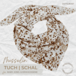 Musselin Tuch | Schal - DOTS.rost