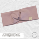 ALTROSA HELL - Handgemachte Stirnbänder, Beanies & Scruncies – Accessoires für Babys, Kinder & Damen